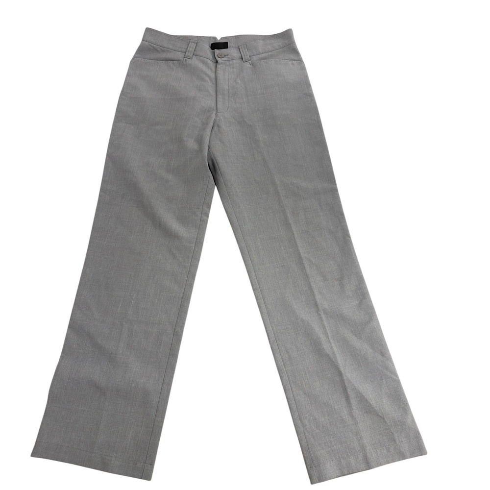Patagonia Mens Straight Leg Trousers Gray Dress Pants 32x30